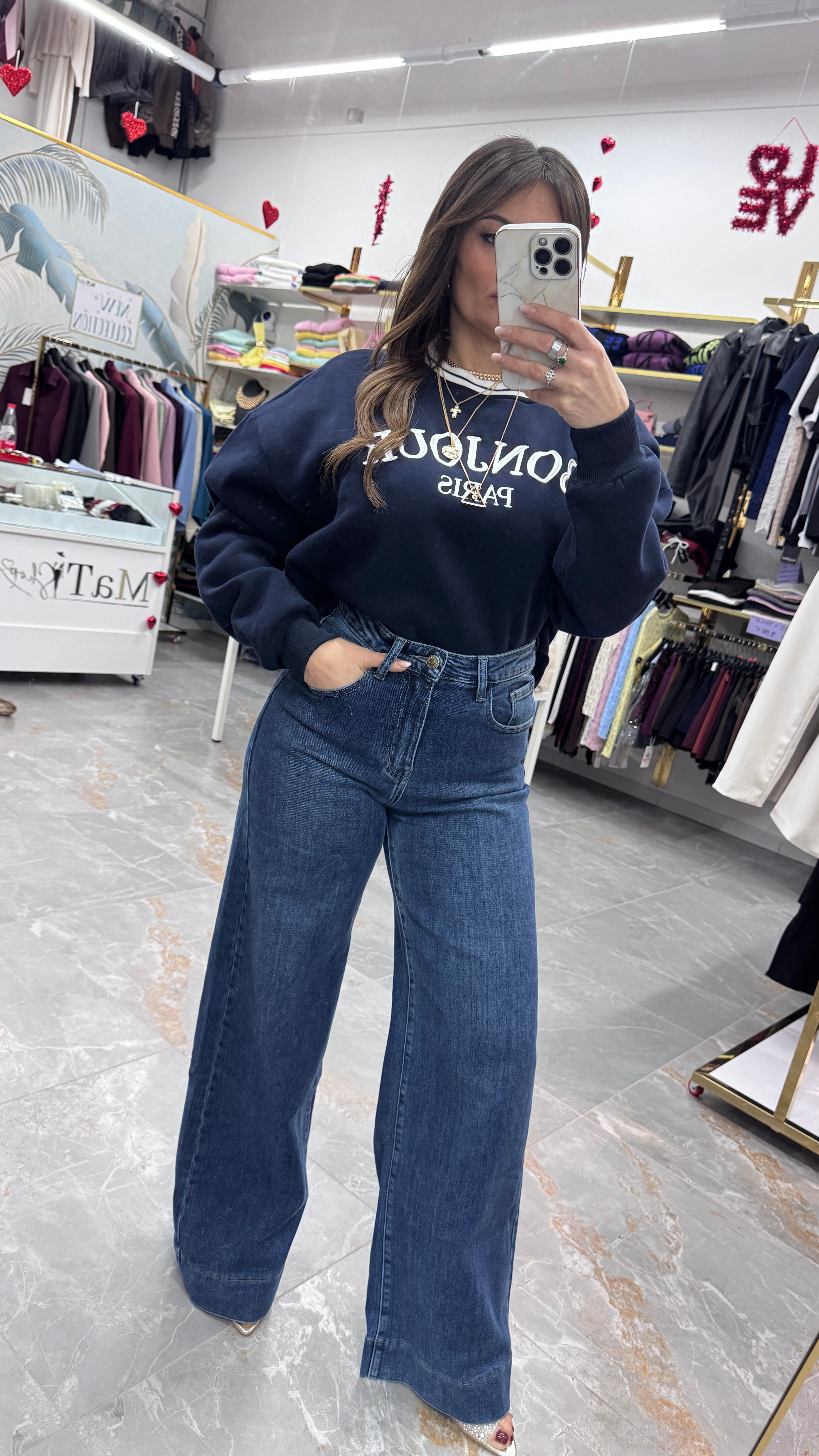 FELPA PARIS CROP