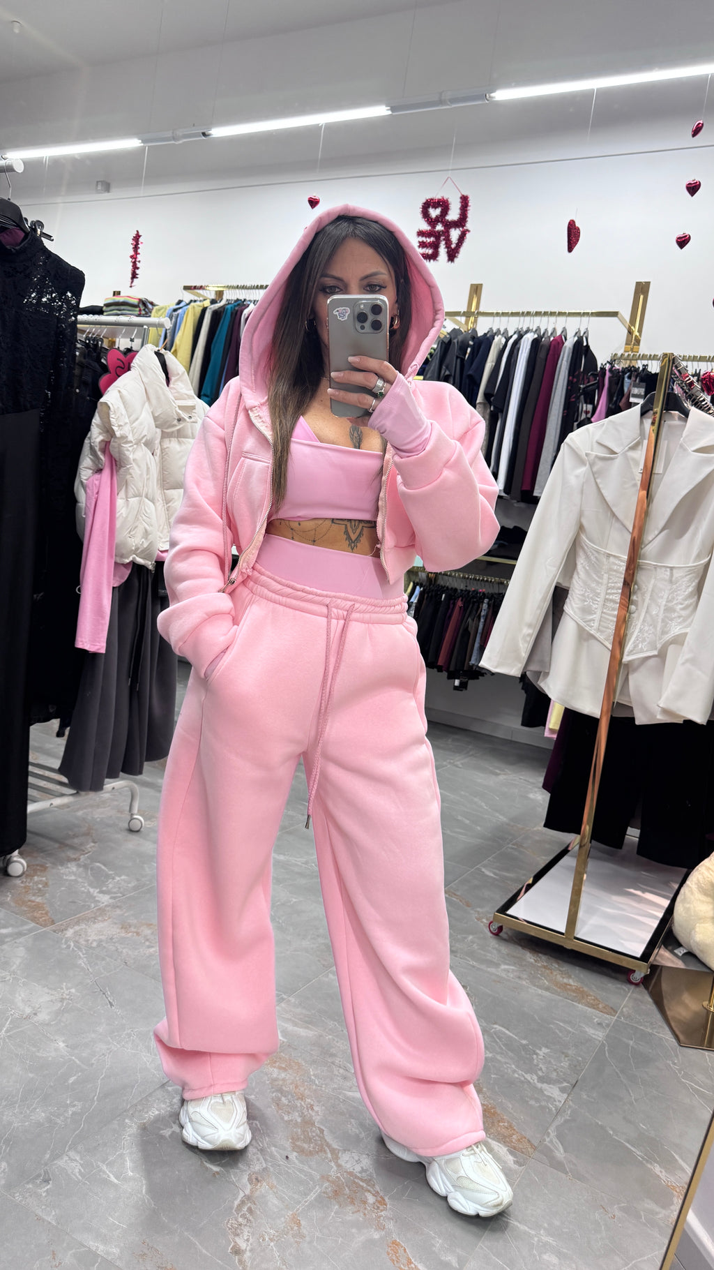 TUTA PINK 3 PEZZI