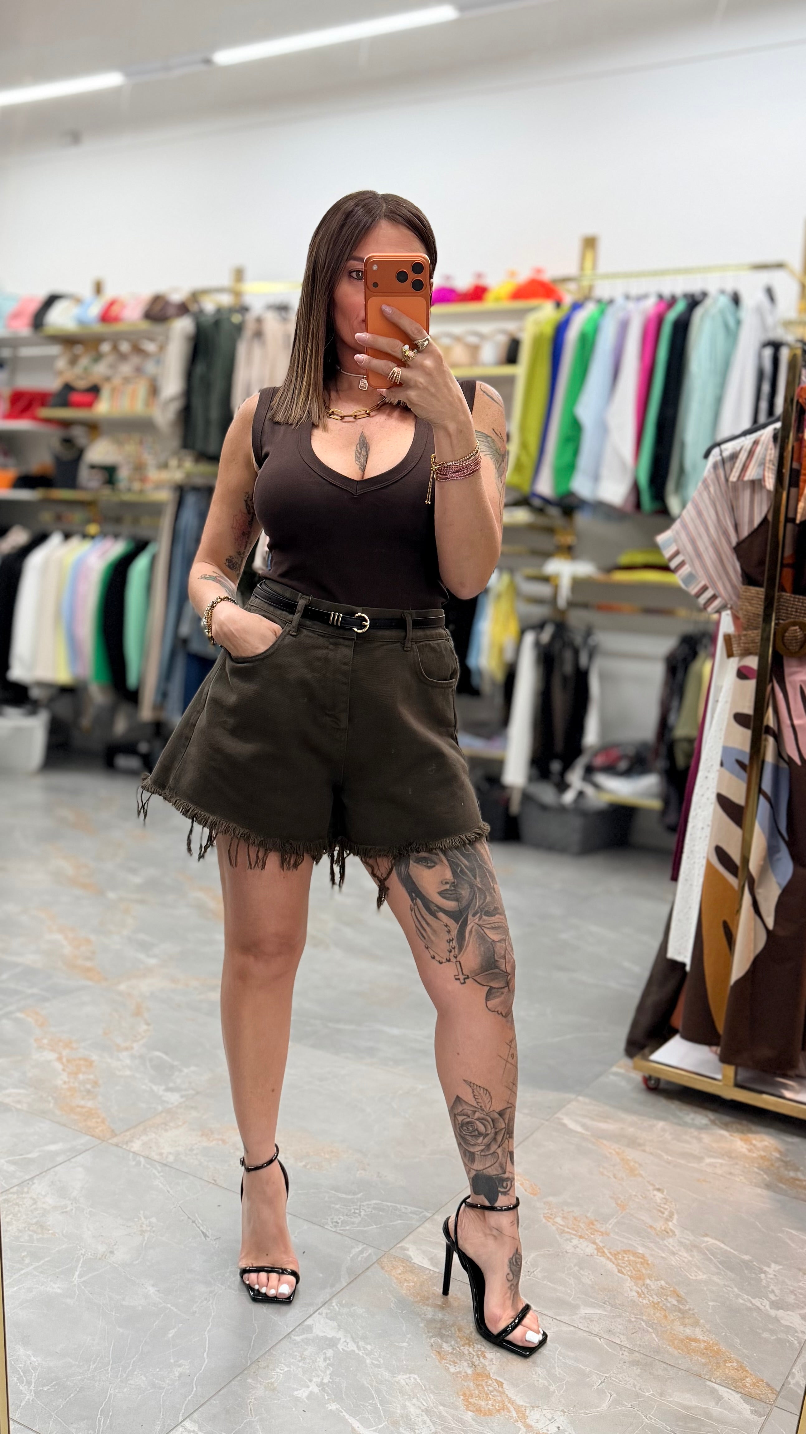 SHORTS SFRANGIATO