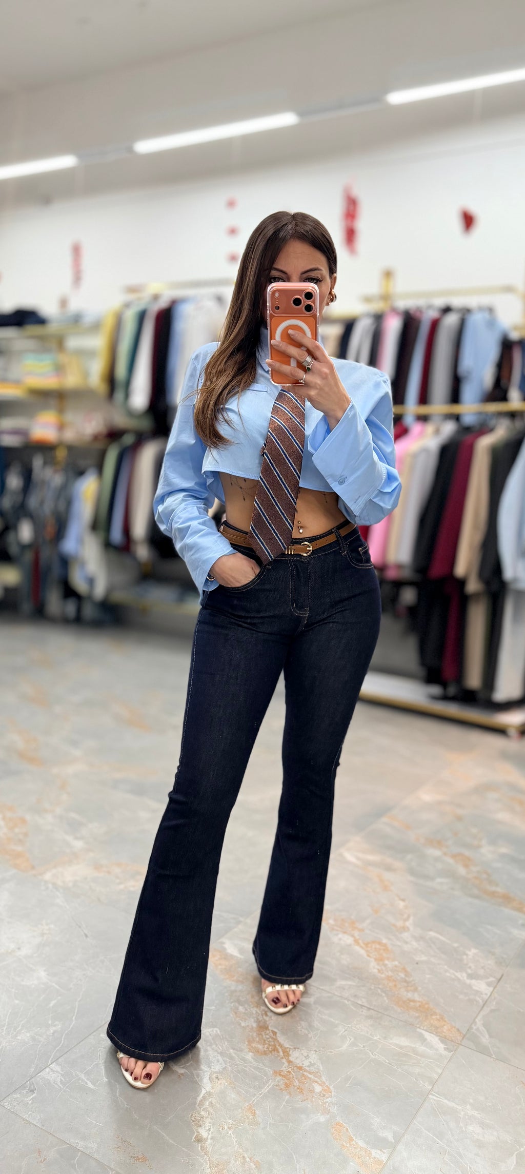 CAMICIA “MIA CROP”