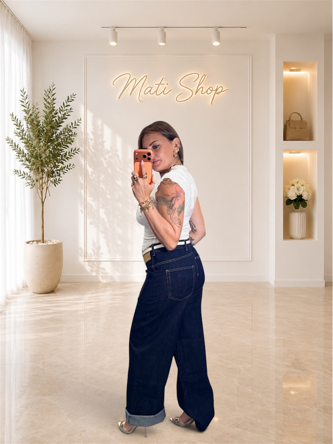 BLUE DENIM NAYLA