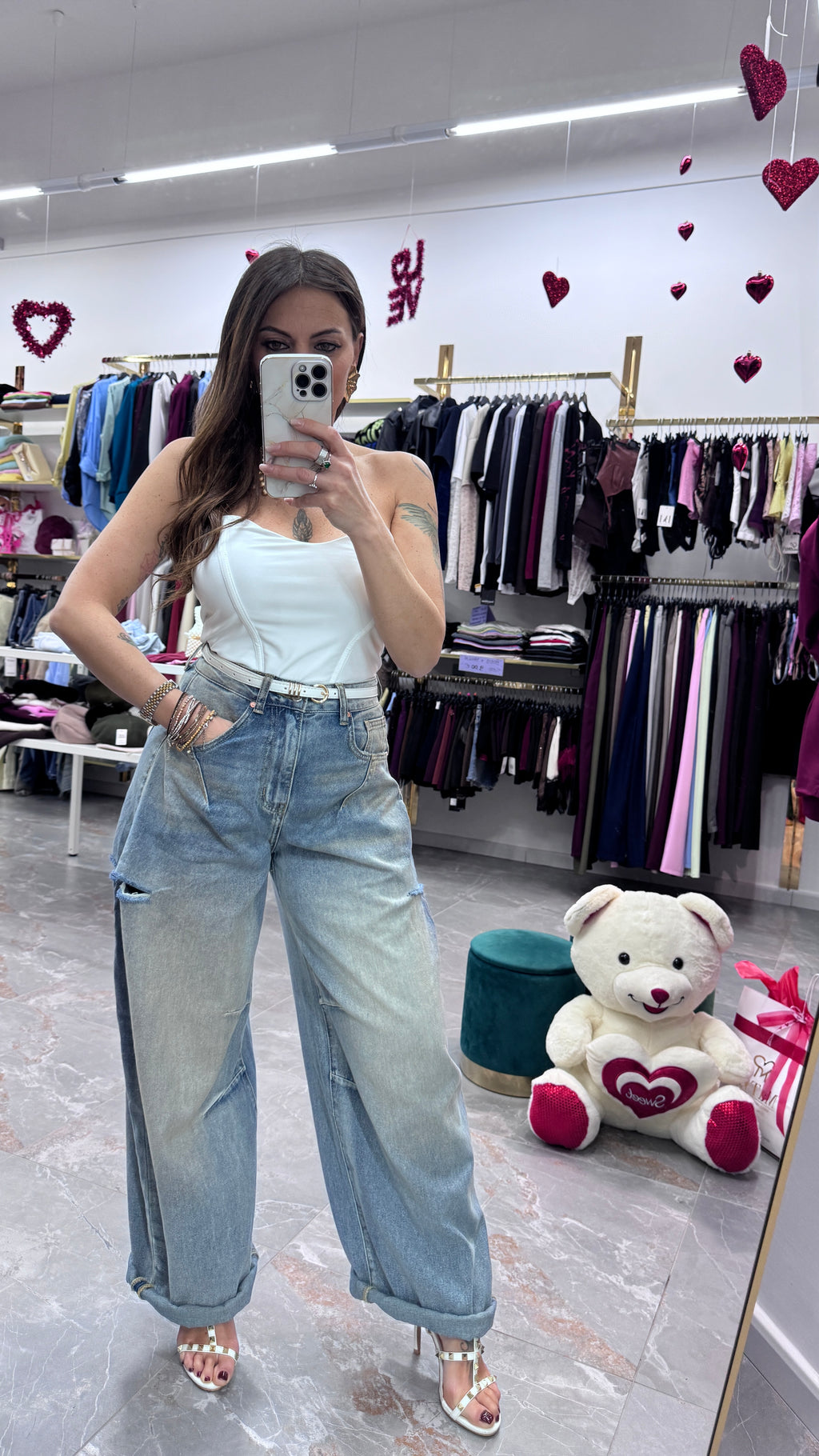 JEANS PERLA