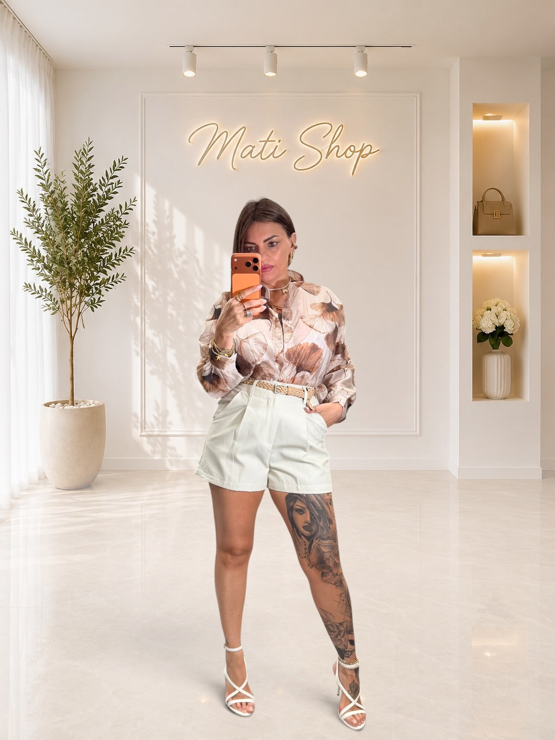 SHORTS DUNE BEIGE