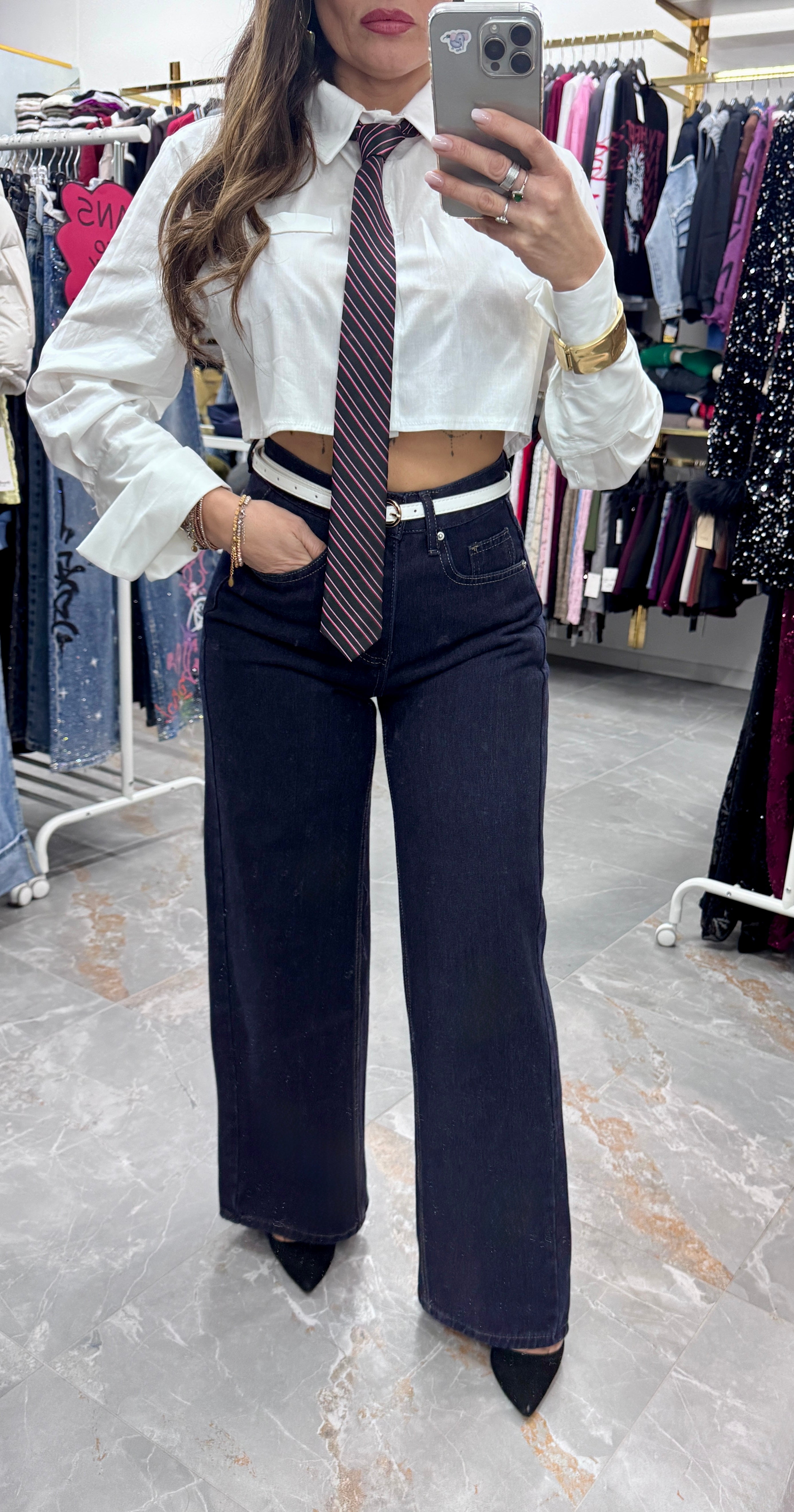 CAMICIA “MIA CROP”