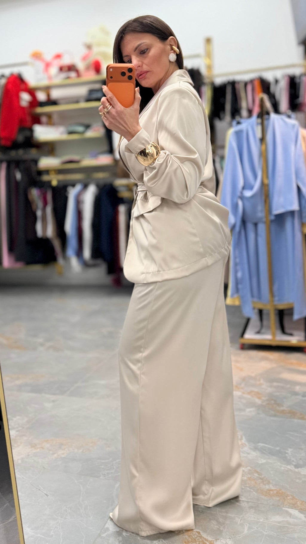 TAILLEUR “ AMELIA SATIN “