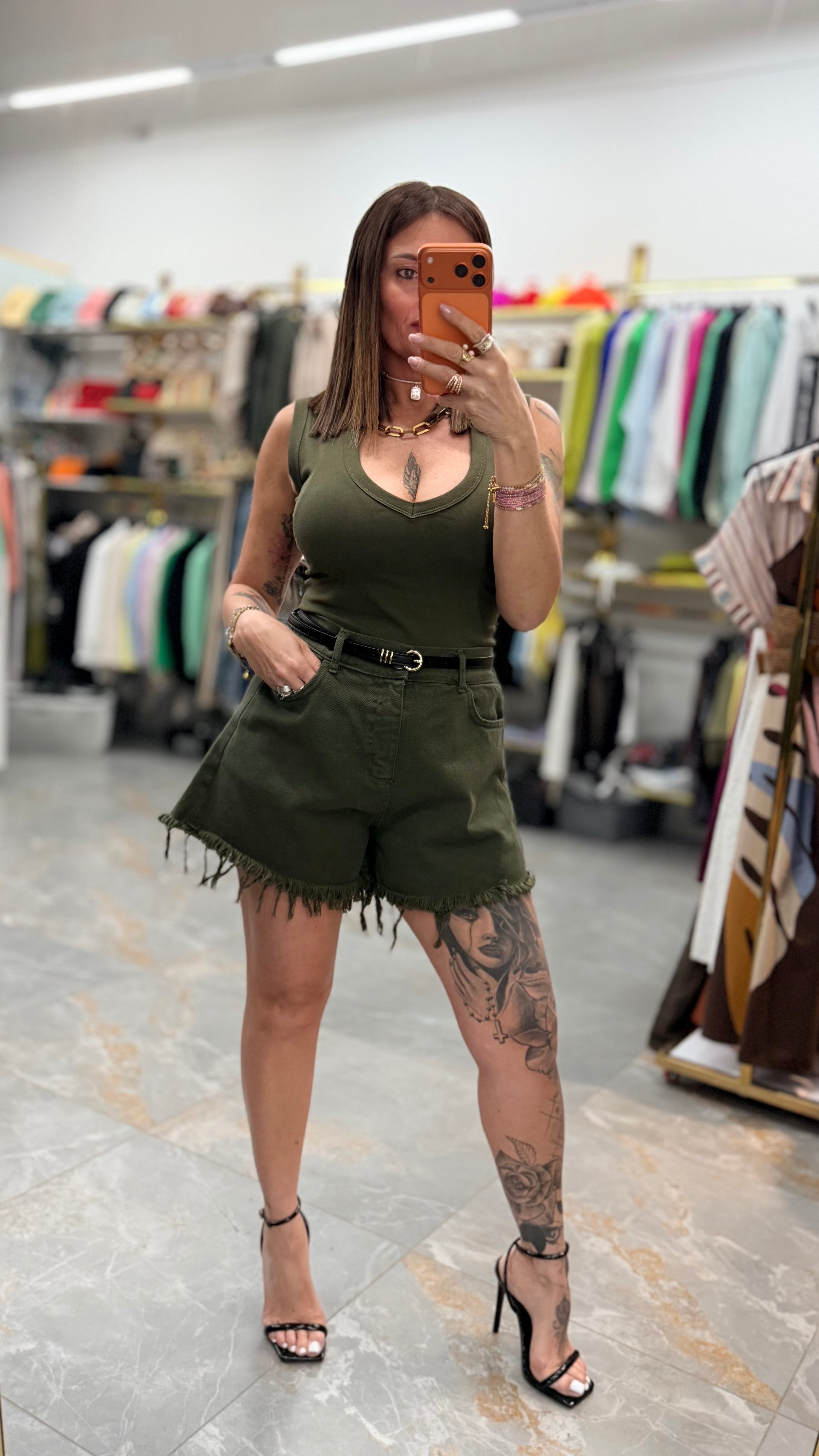 SHORTS SFRANGIATO