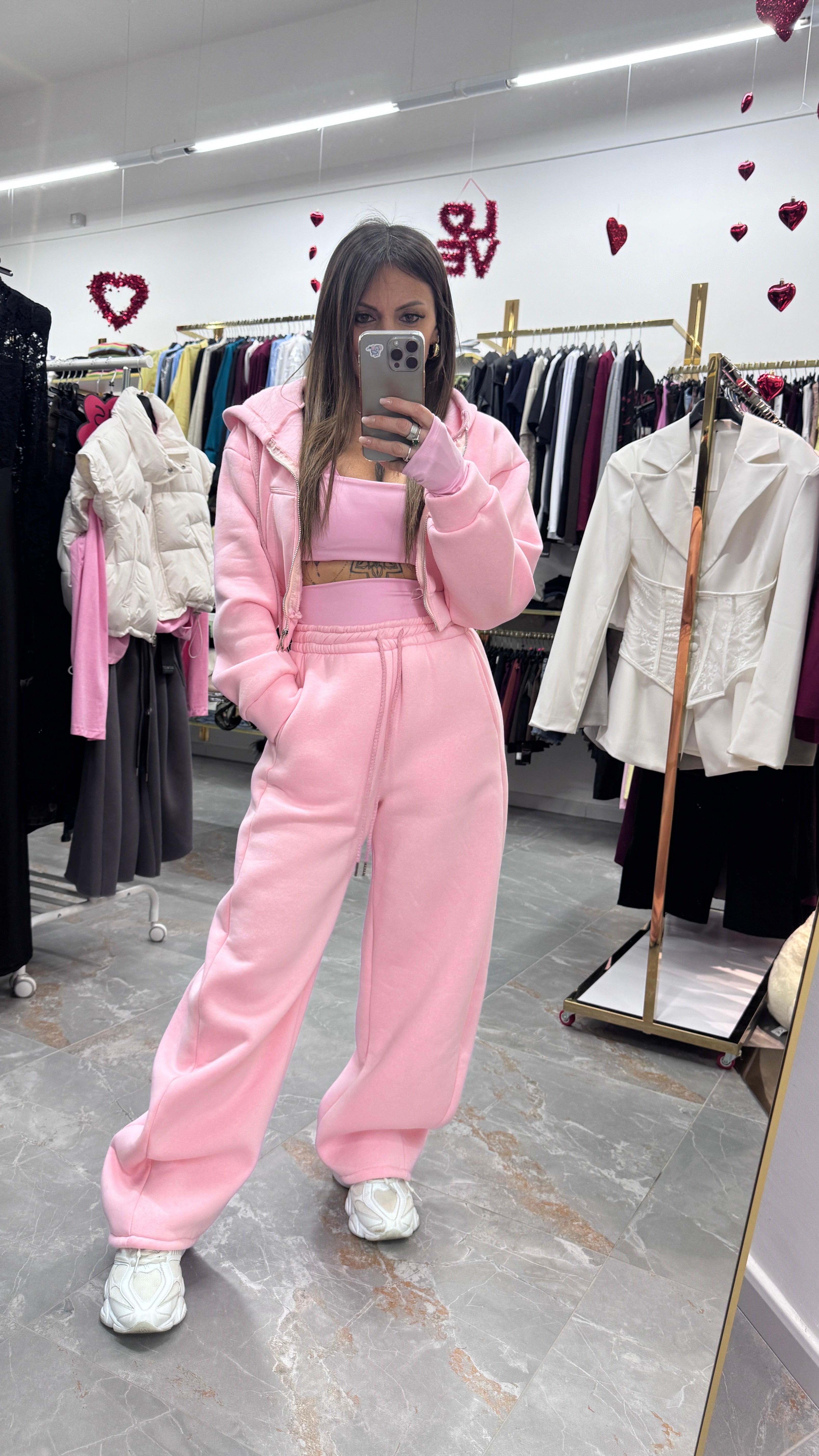 TUTA PINK 3 PEZZI