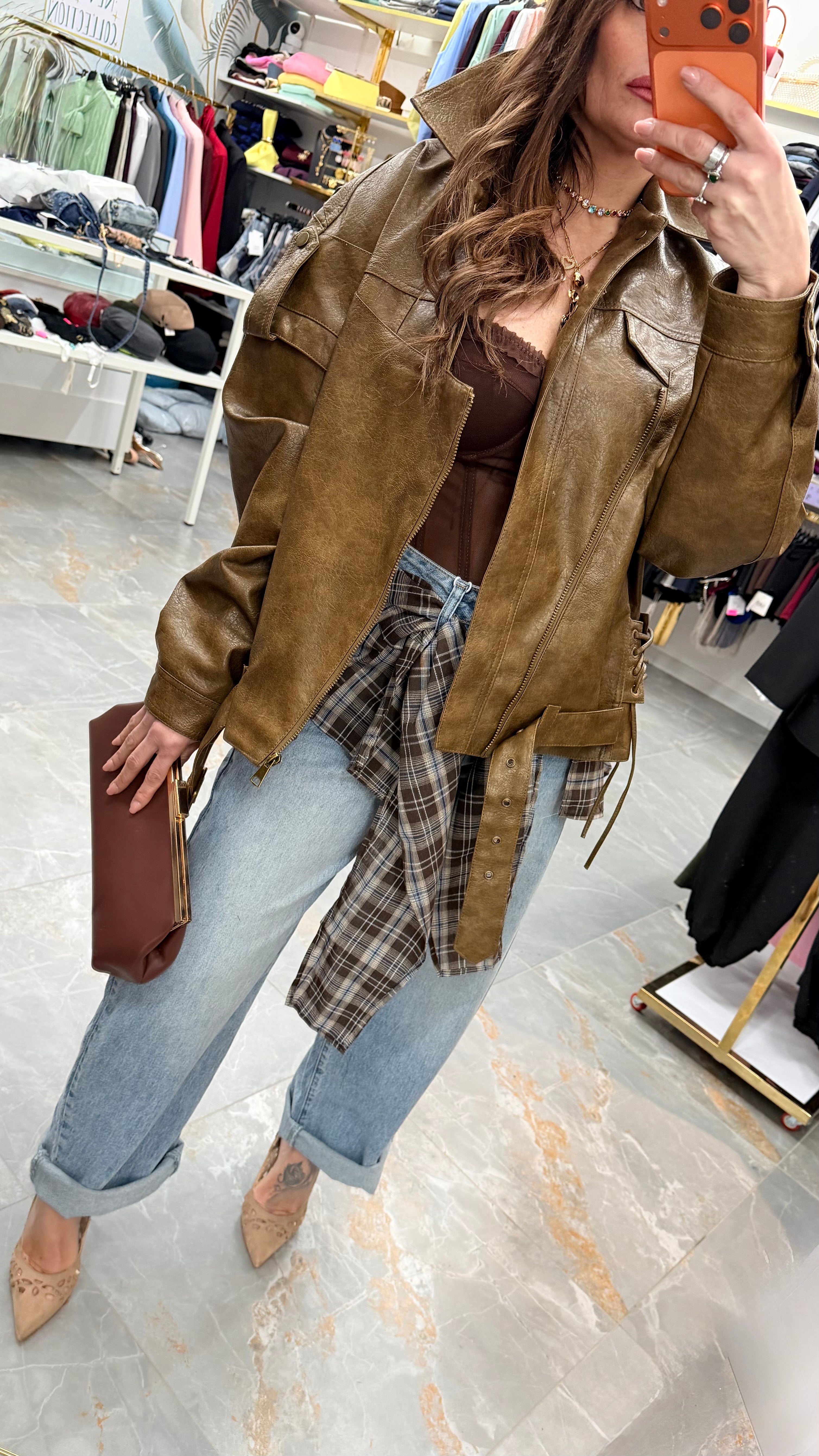 CHIODO SIENNA OVERSIZE