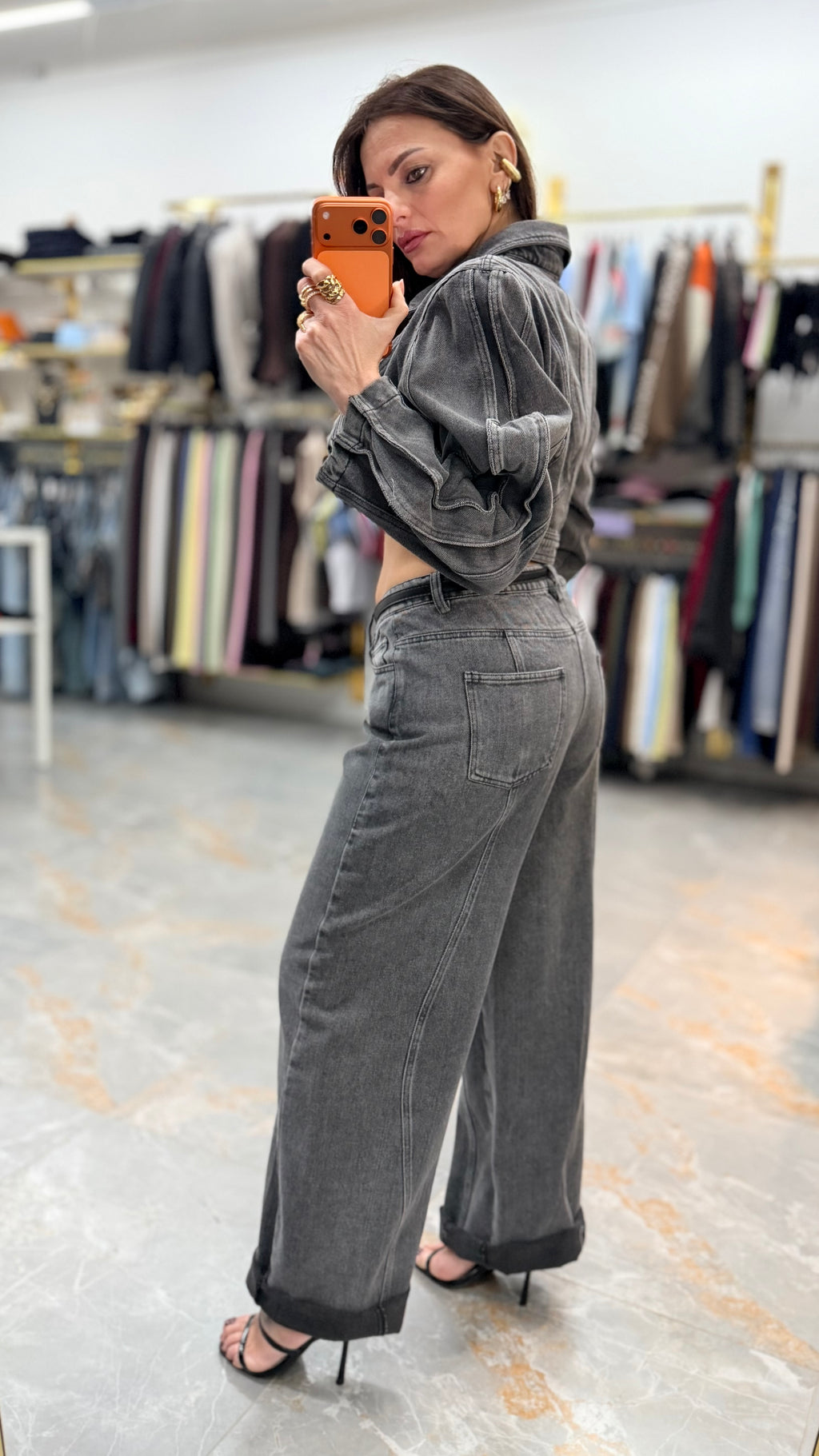 COORDINATO WAVE BLACK