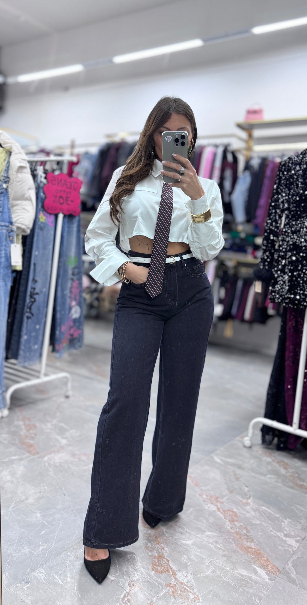 CAMICIA “MIA CROP”