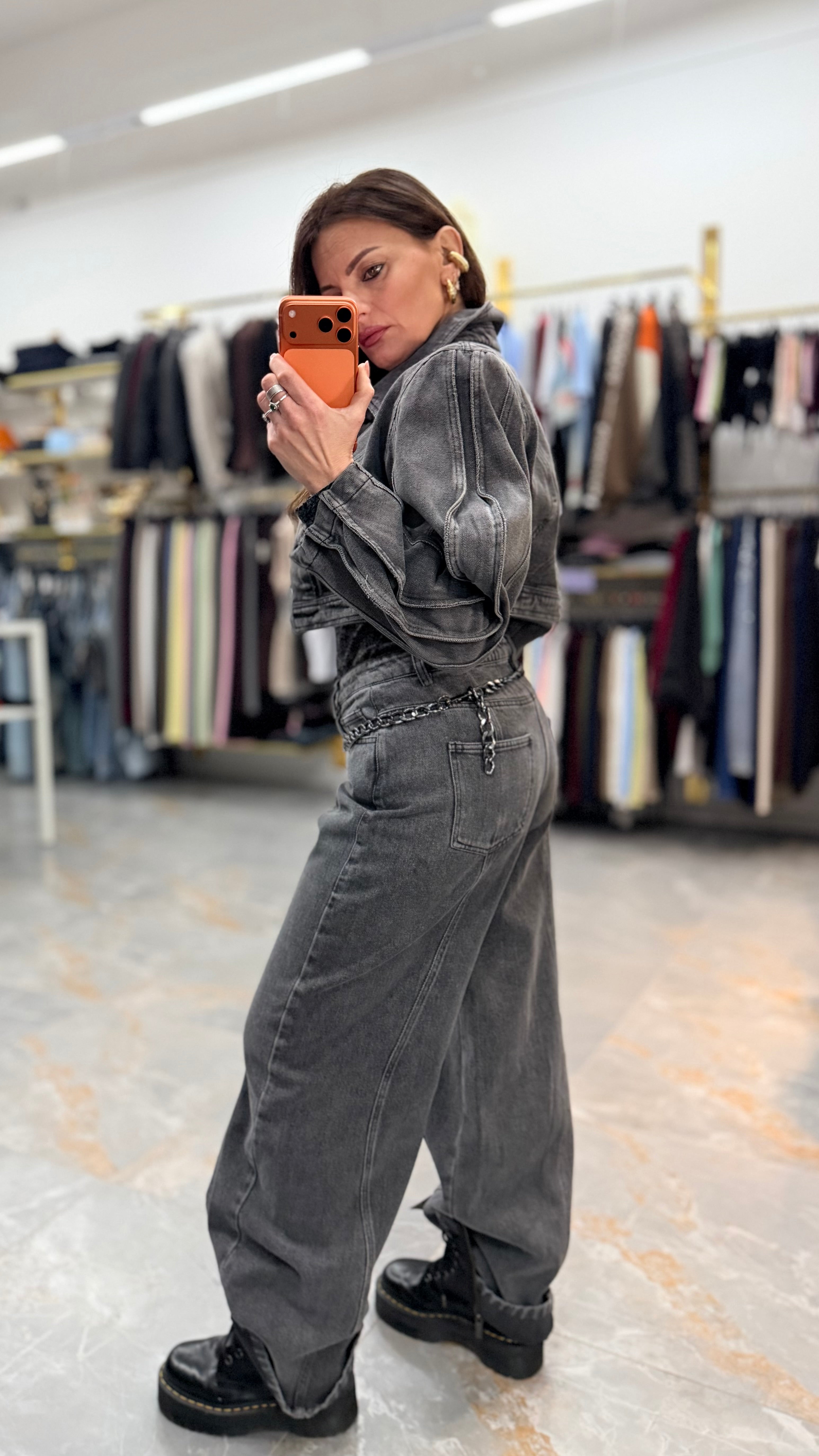 COORDINATO WAVE BLACK