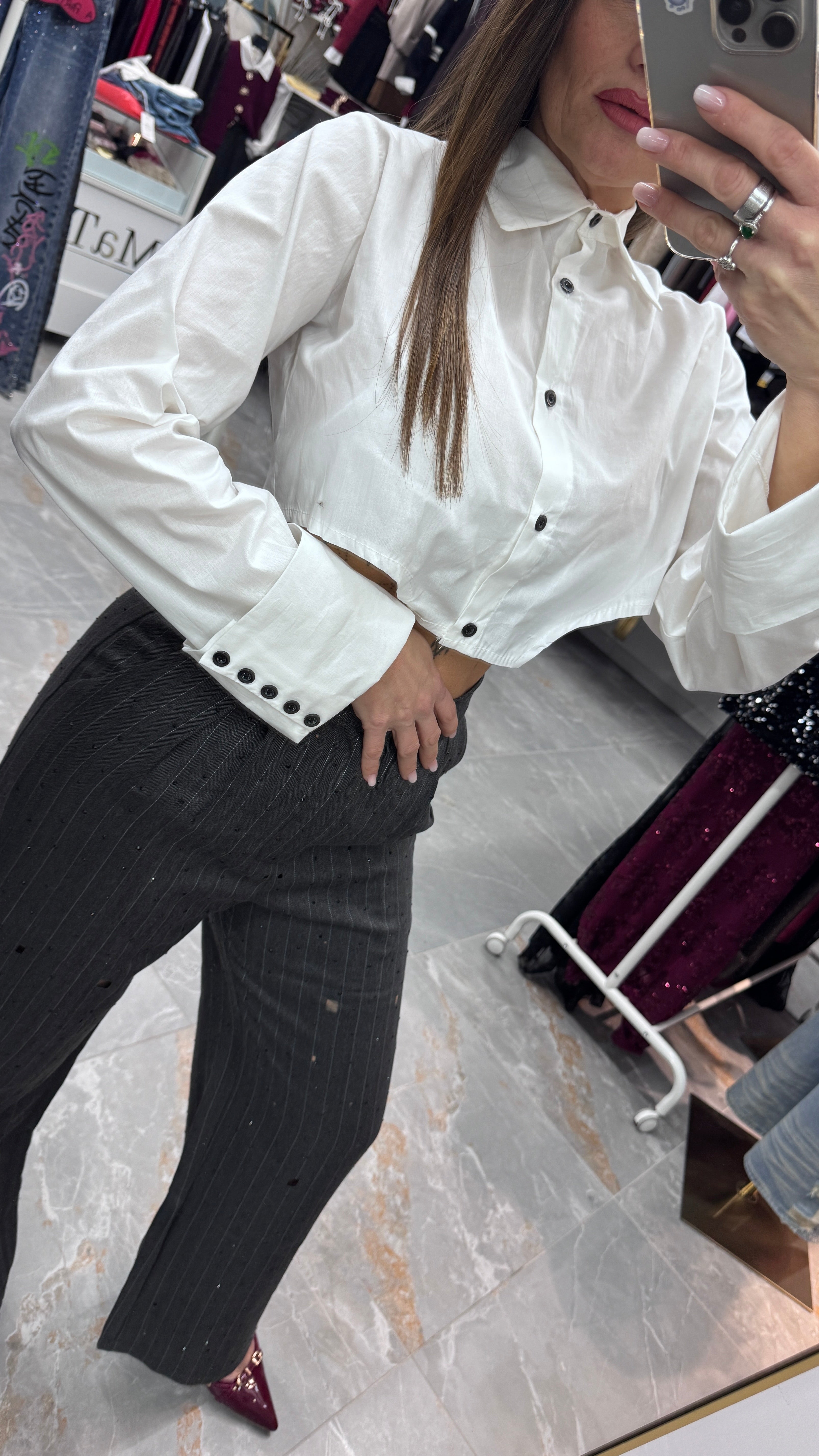 CAMICIA “MIA CROP”