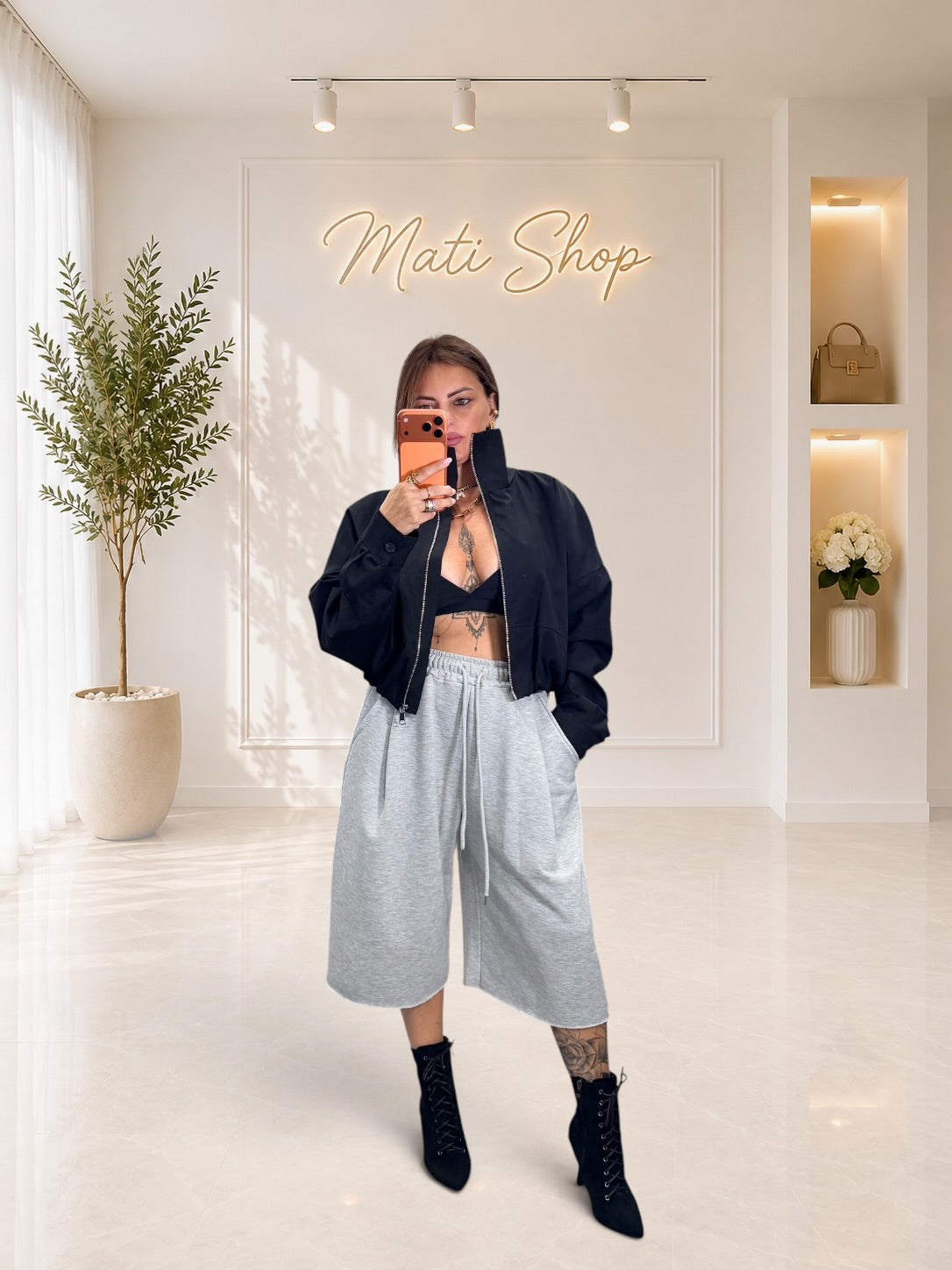 JACKET CROP JW