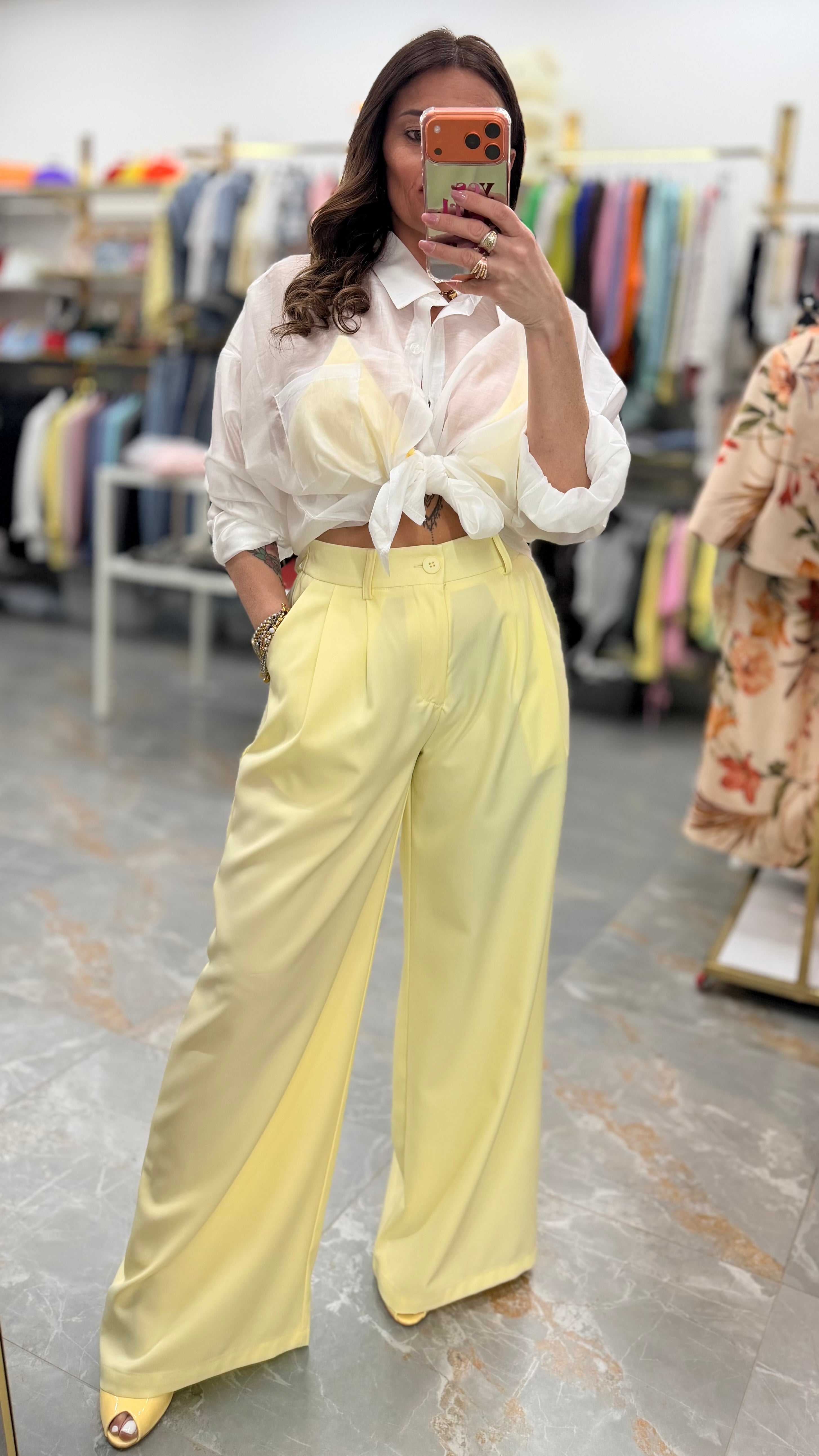 CAMICIA VELATA