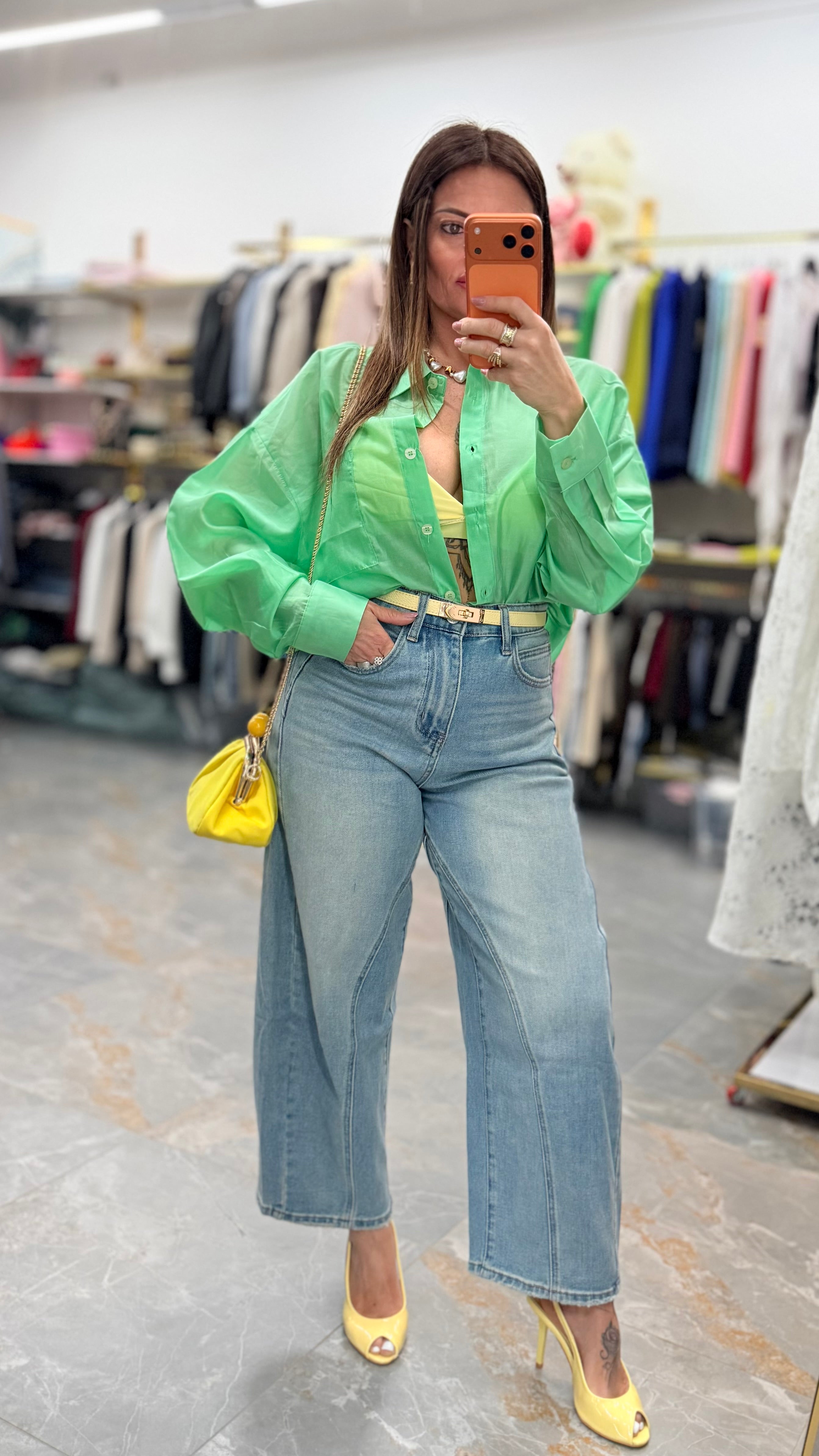 CAMICIA VELATA