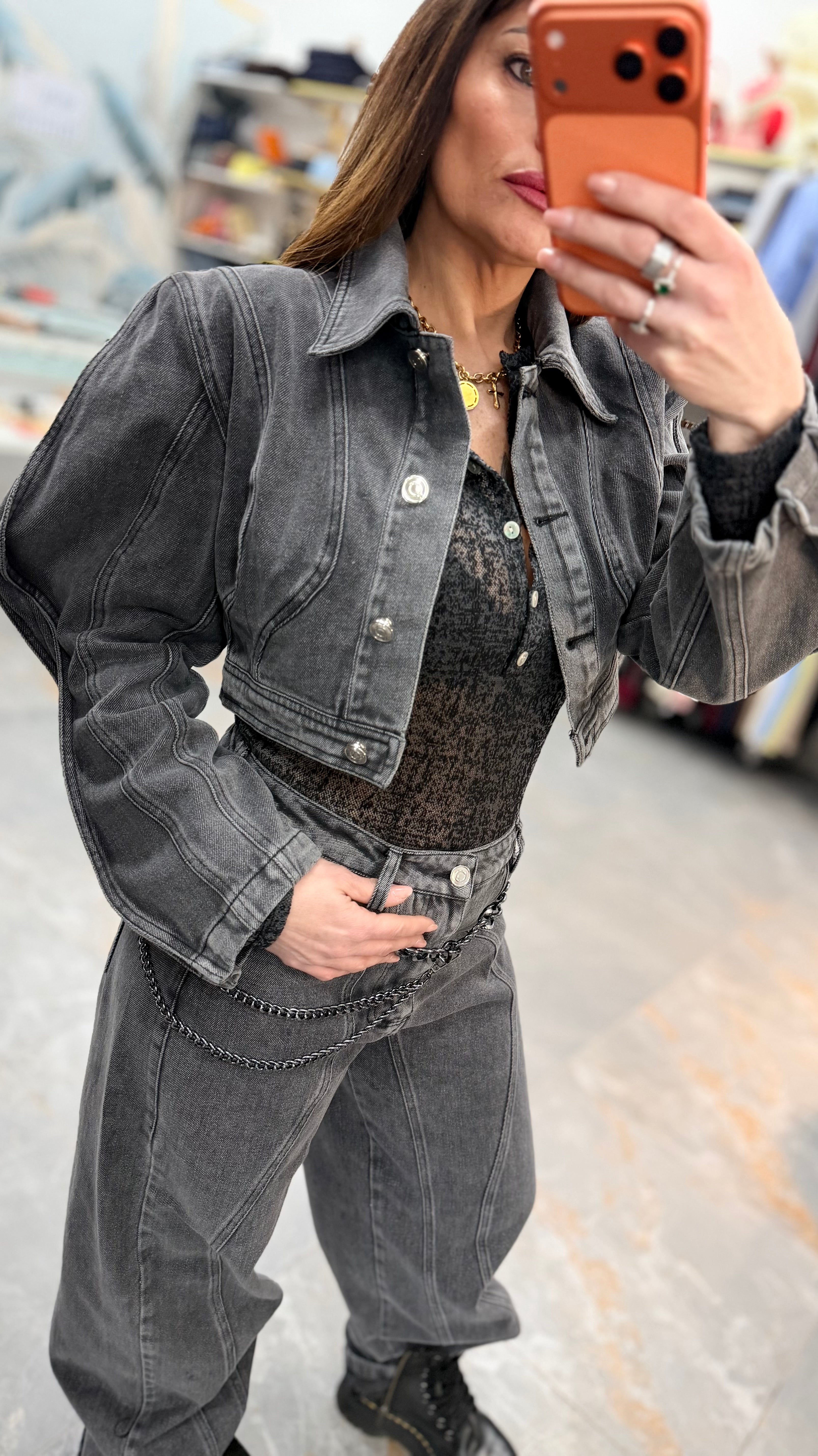COORDINATO WAVE BLACK