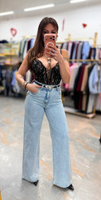 JEANS “ICE BLUE WIDE”