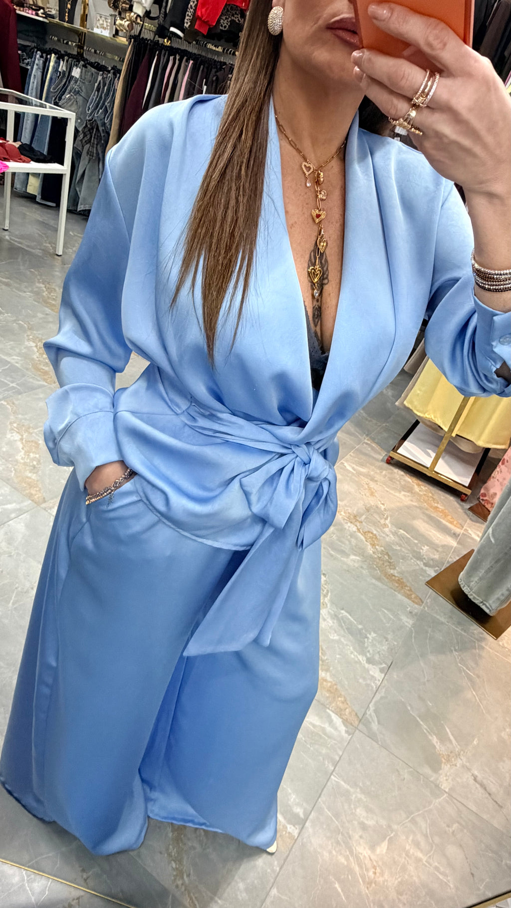 TAILLEUR “LUMIÈRE SATIN”
