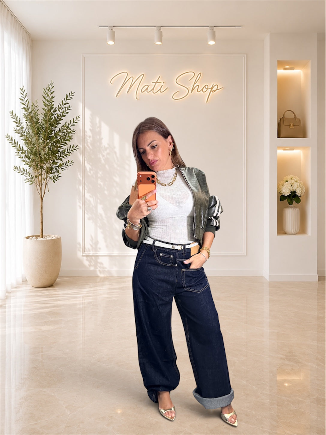 BLUE DENIM NAYLA