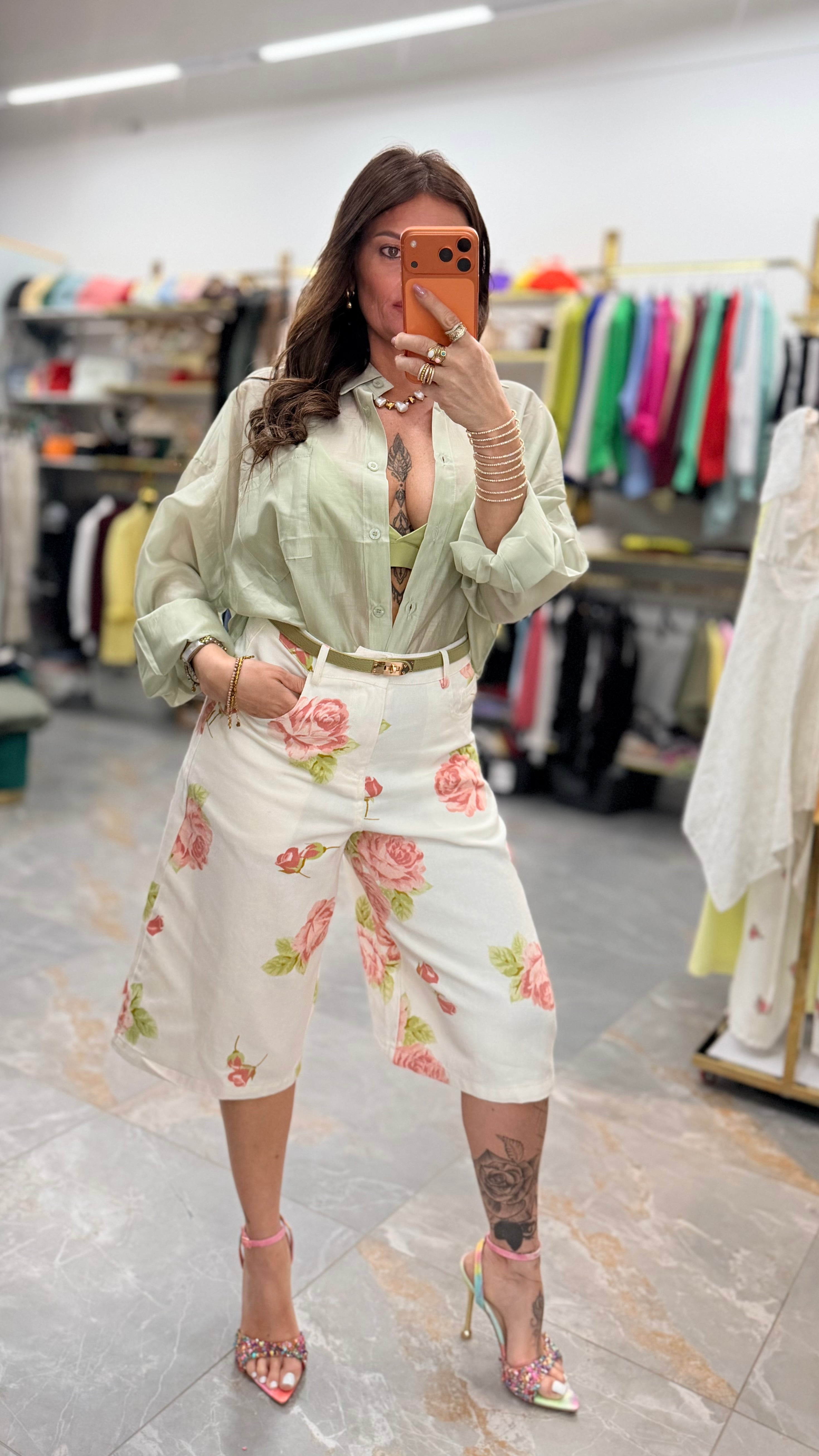 CAMICIA VELATA