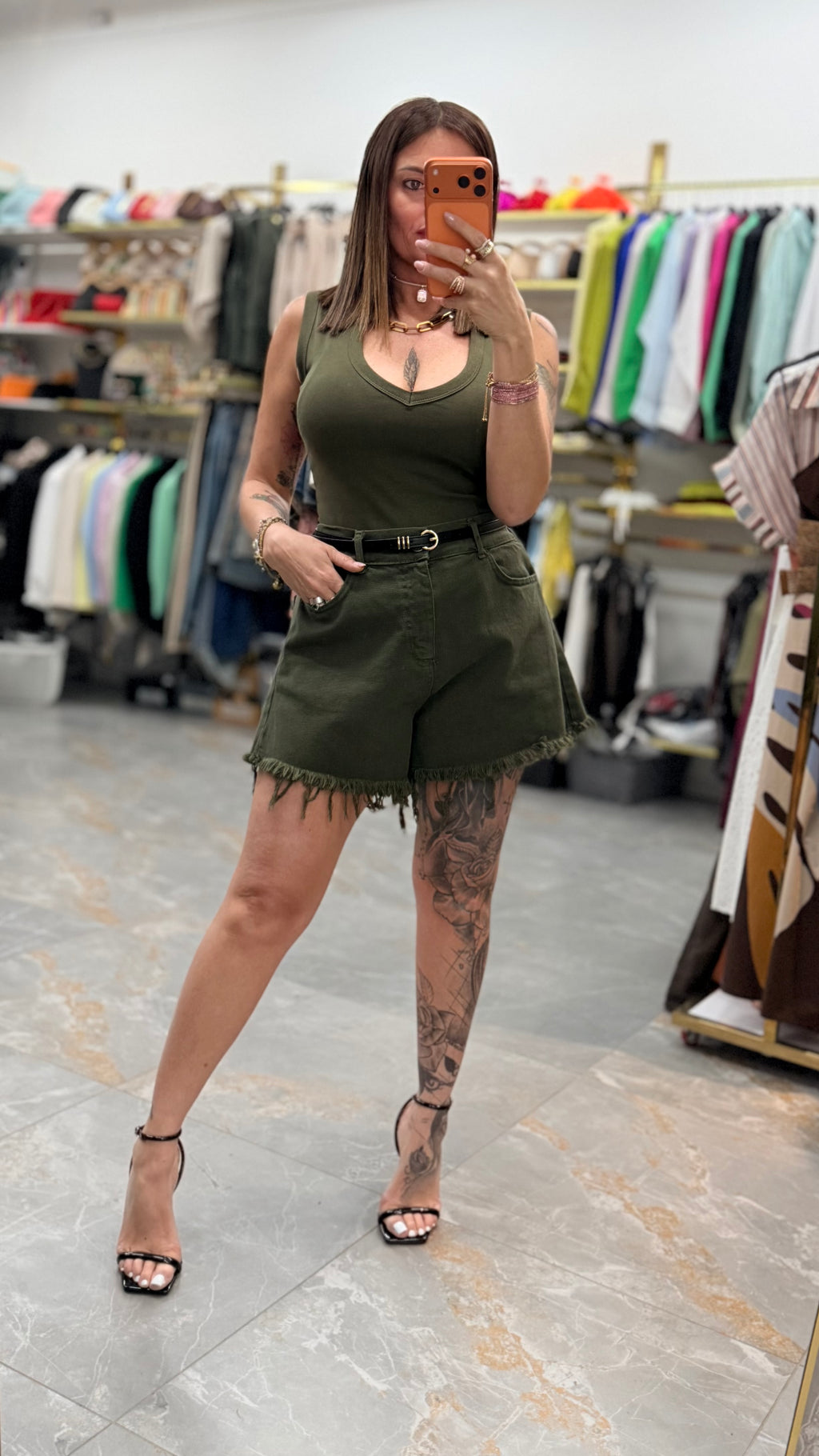 SHORTS SFRANGIATO