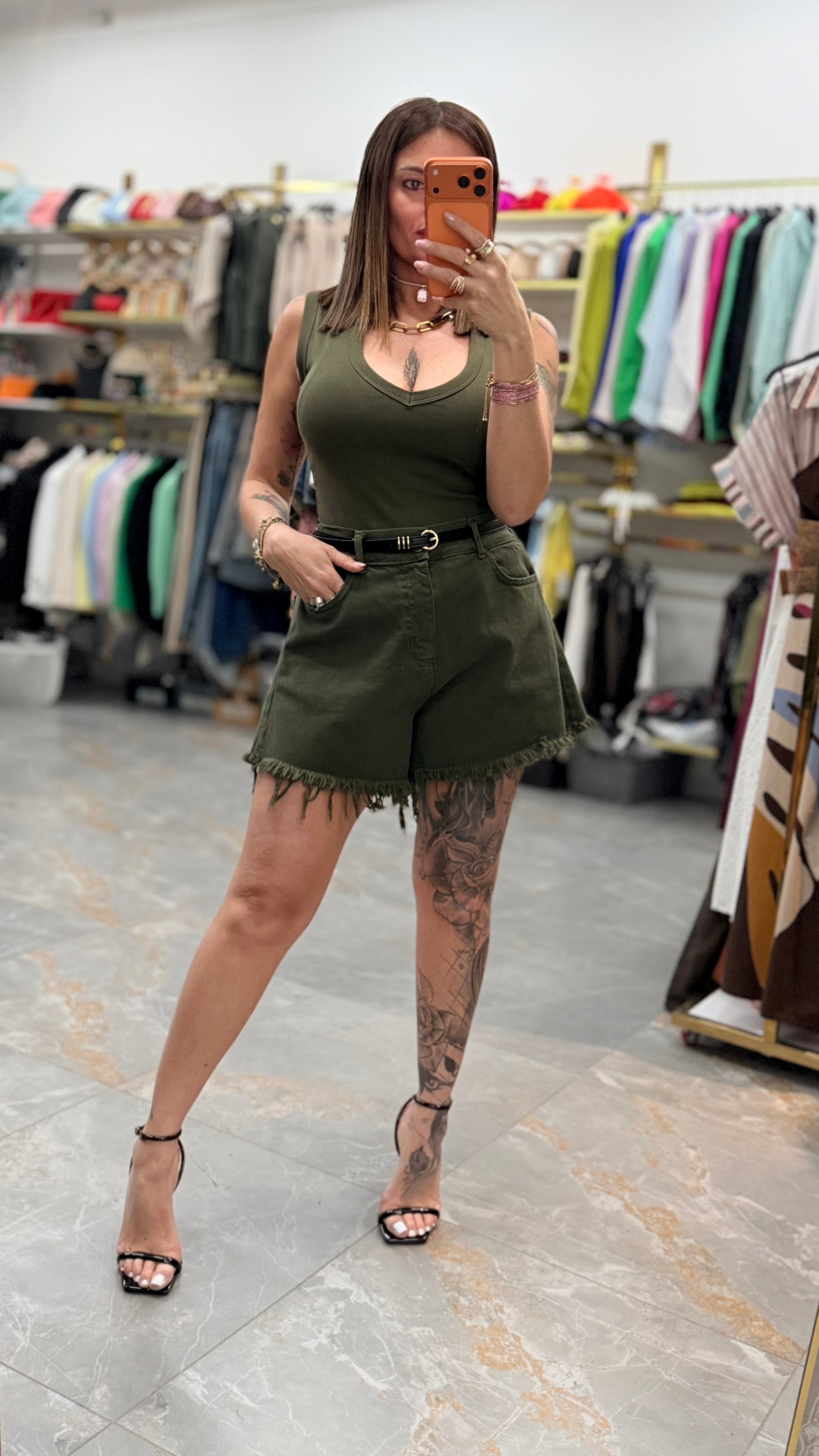 SHORTS SFRANGIATO