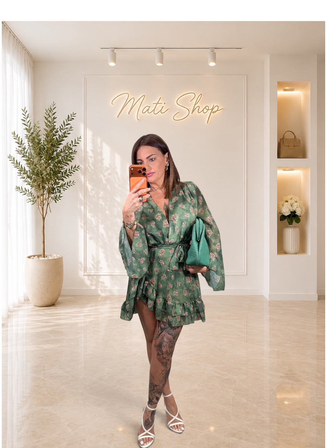 ABITO PENELOPE VERDE