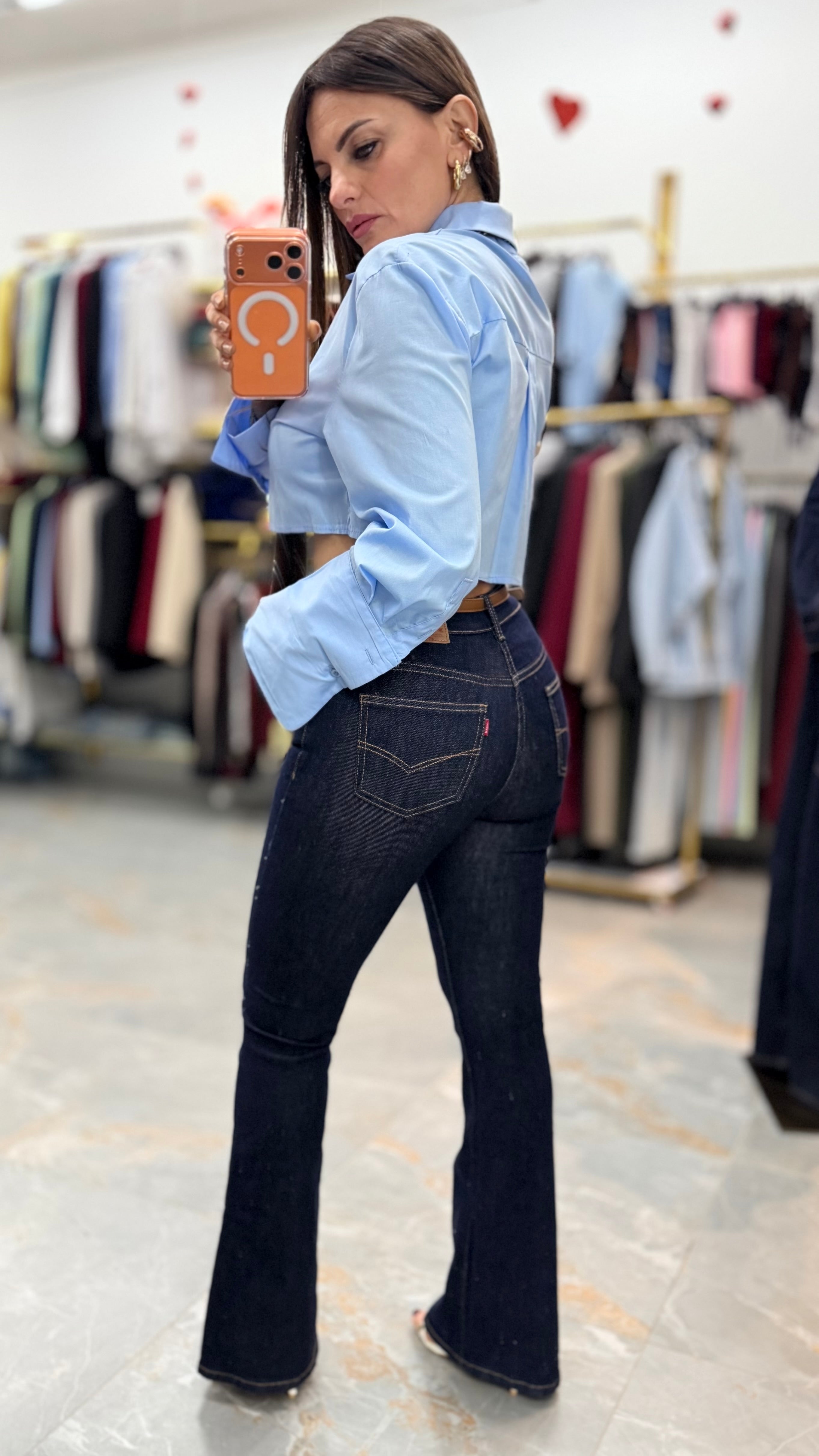CAMICIA “MIA CROP”