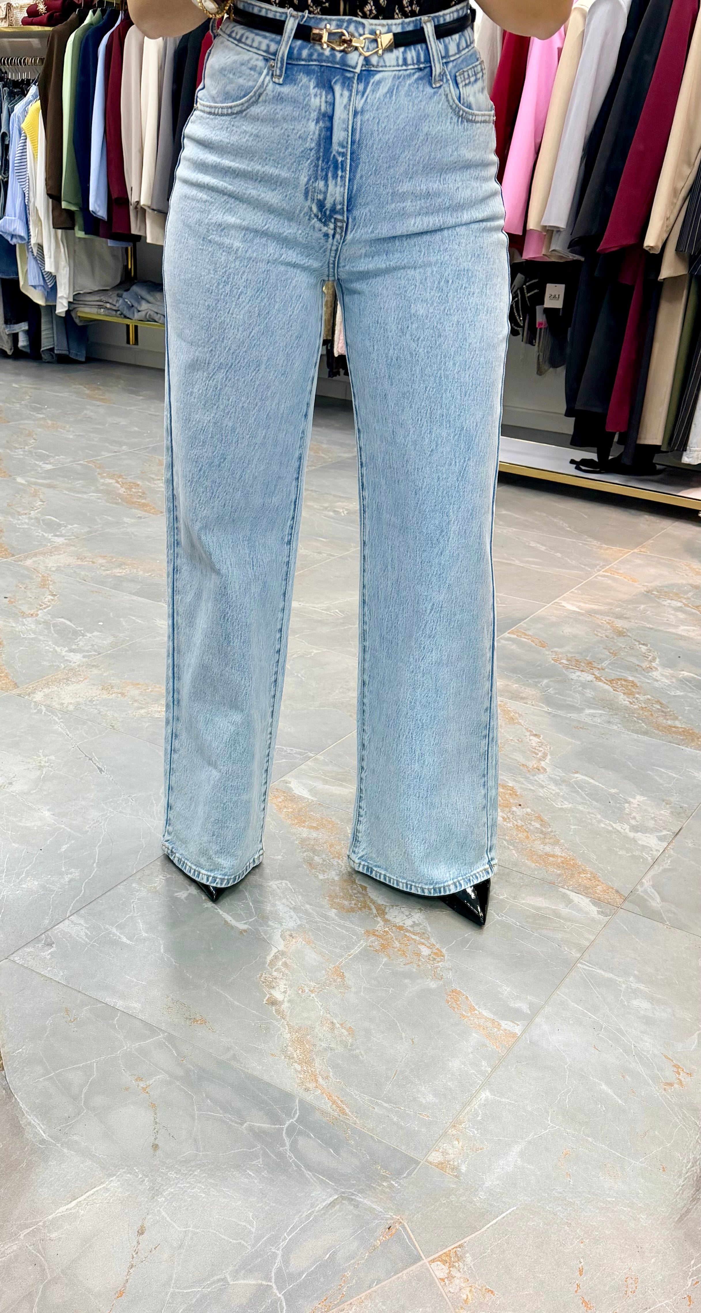 JEANS “ICE BLUE WIDE”