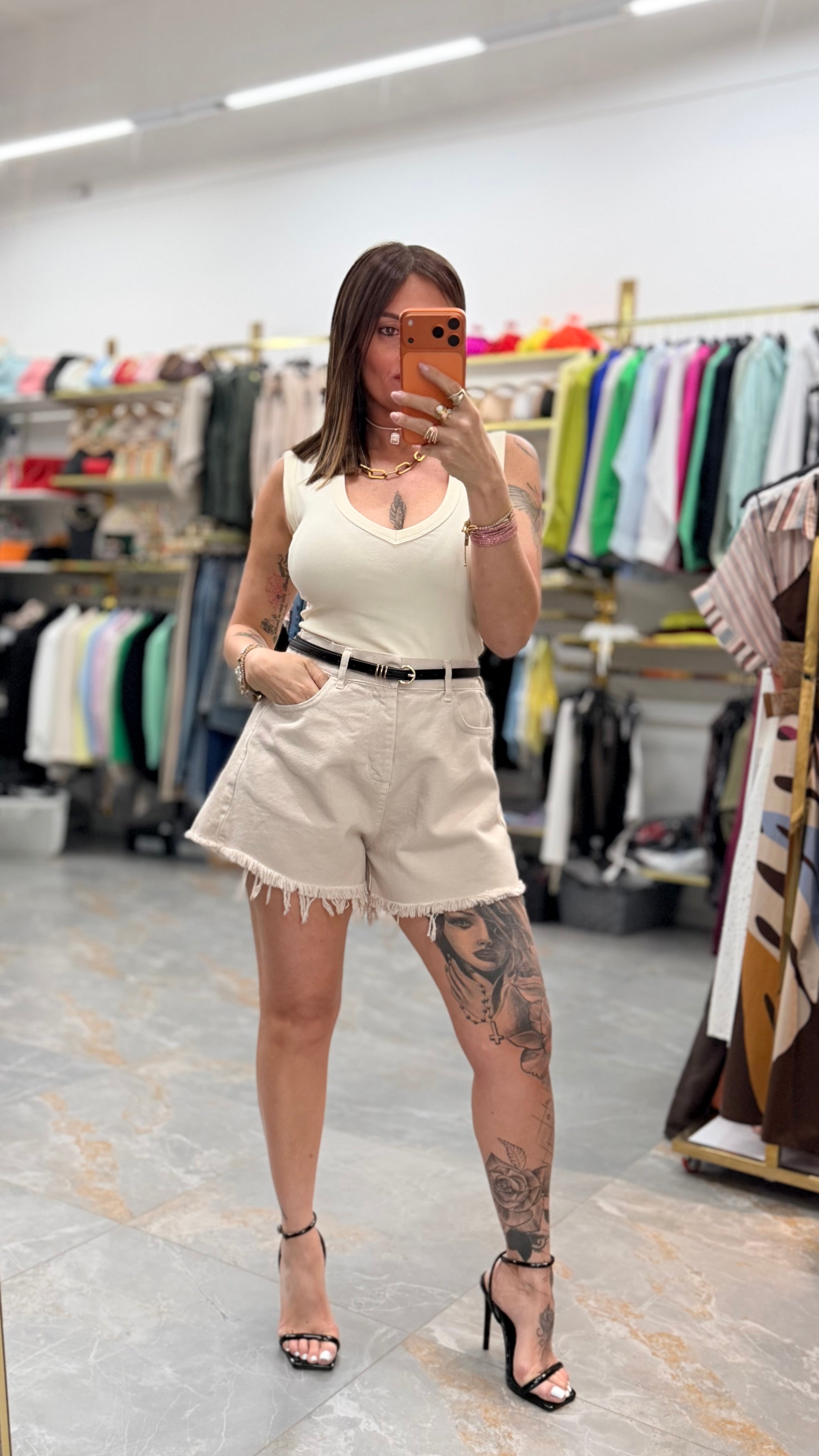 SHORTS SFRANGIATO