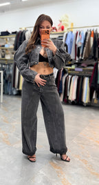 COORDINATO WAVE BLACK