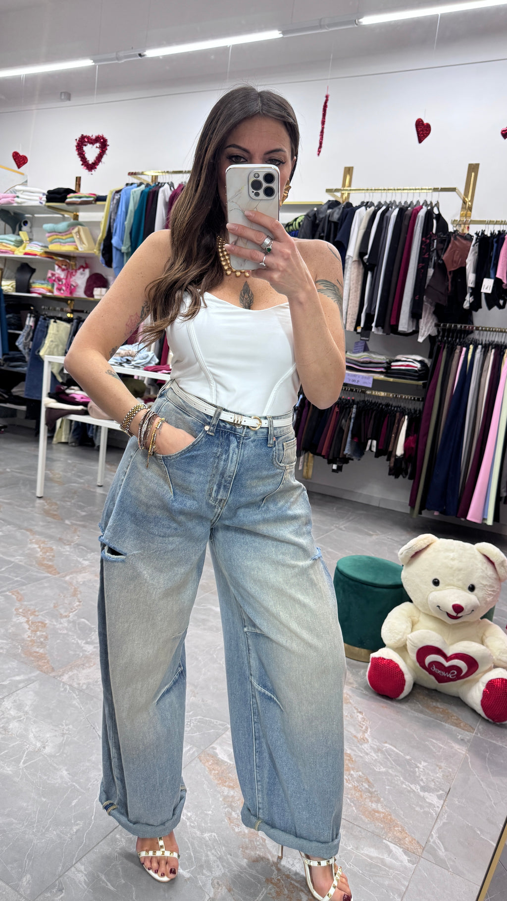 JEANS PERLA