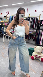 JEANS PERLA