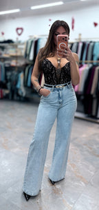 JEANS “ICE BLUE WIDE”