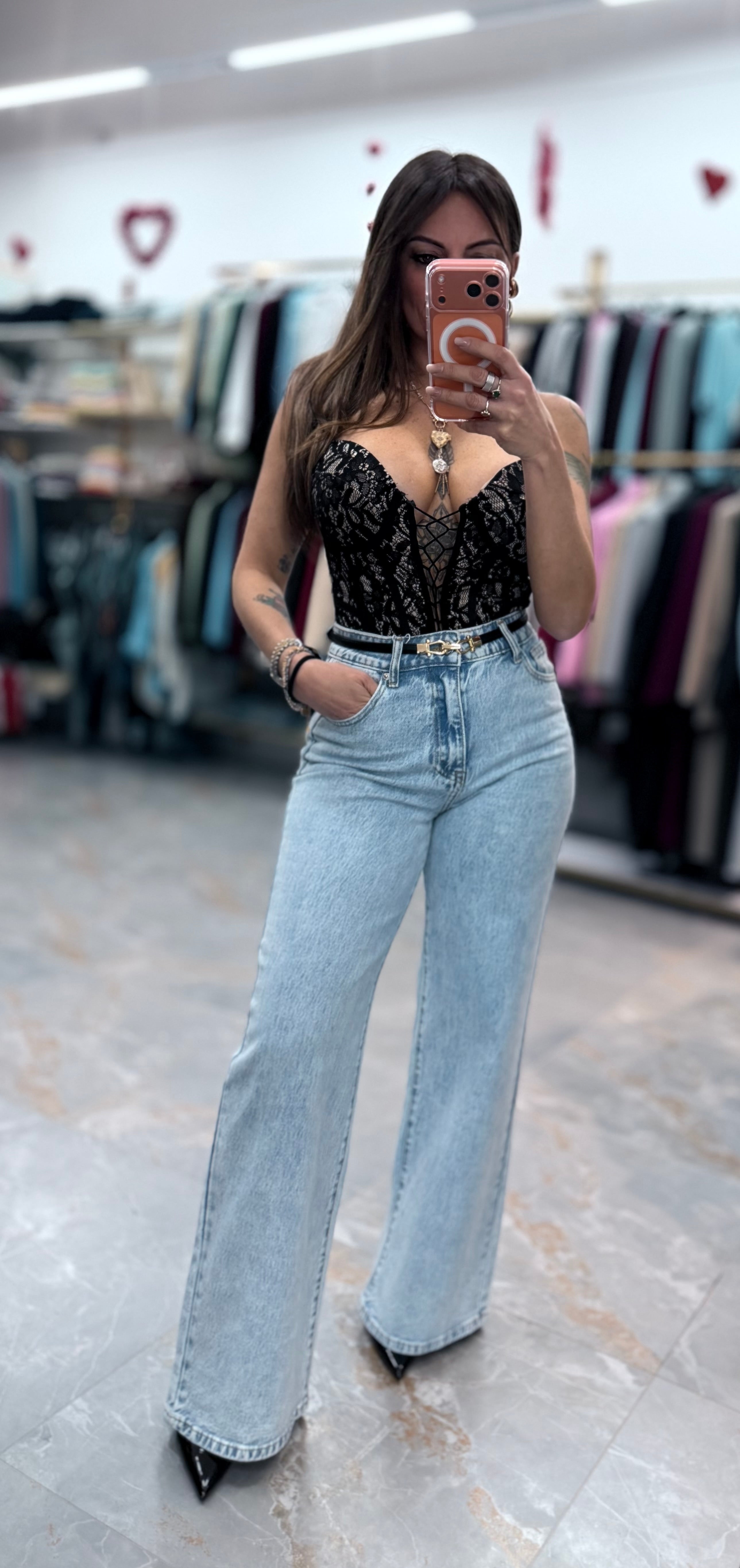 JEANS “ICE BLUE WIDE”