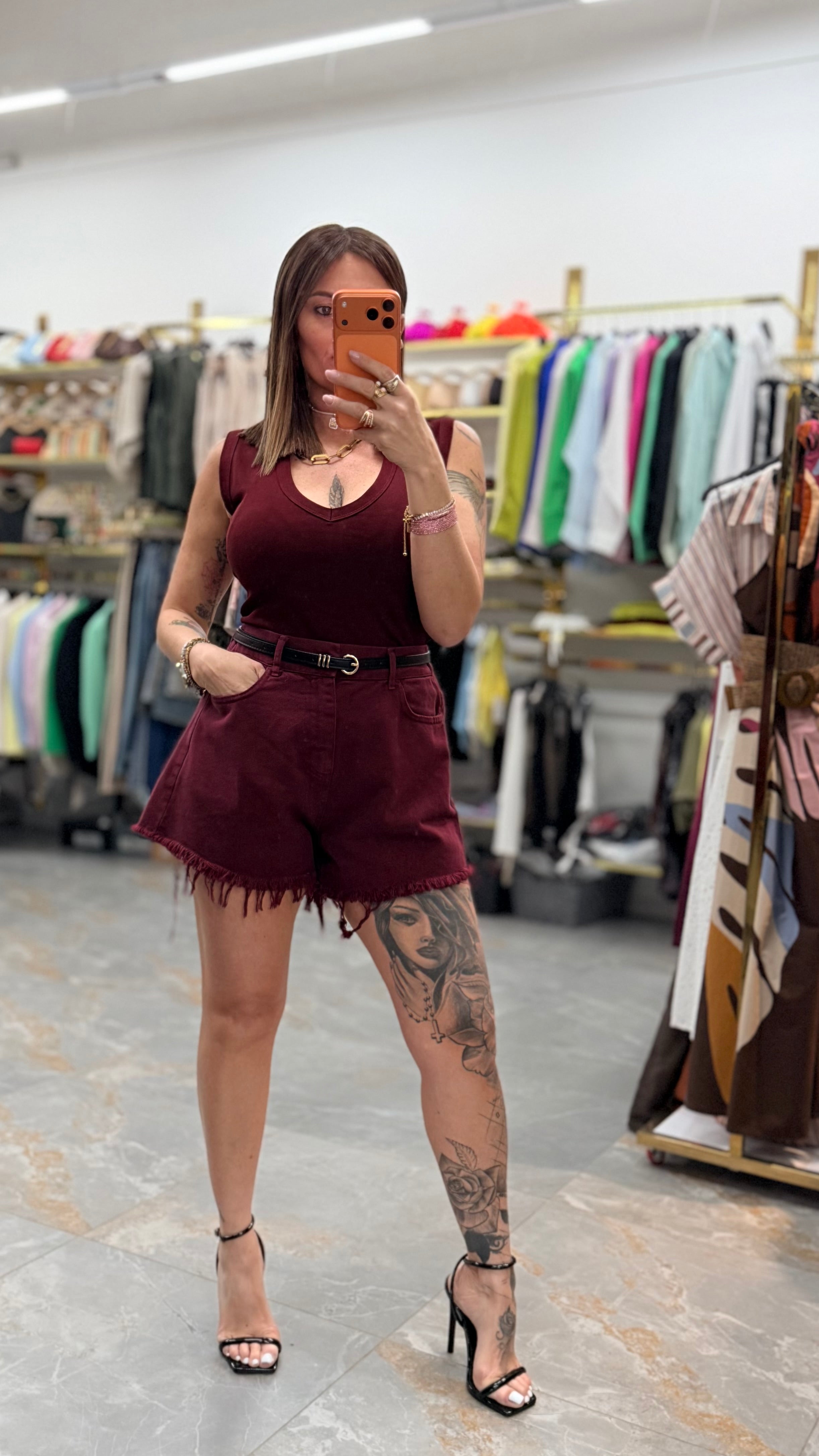 SHORTS SFRANGIATO