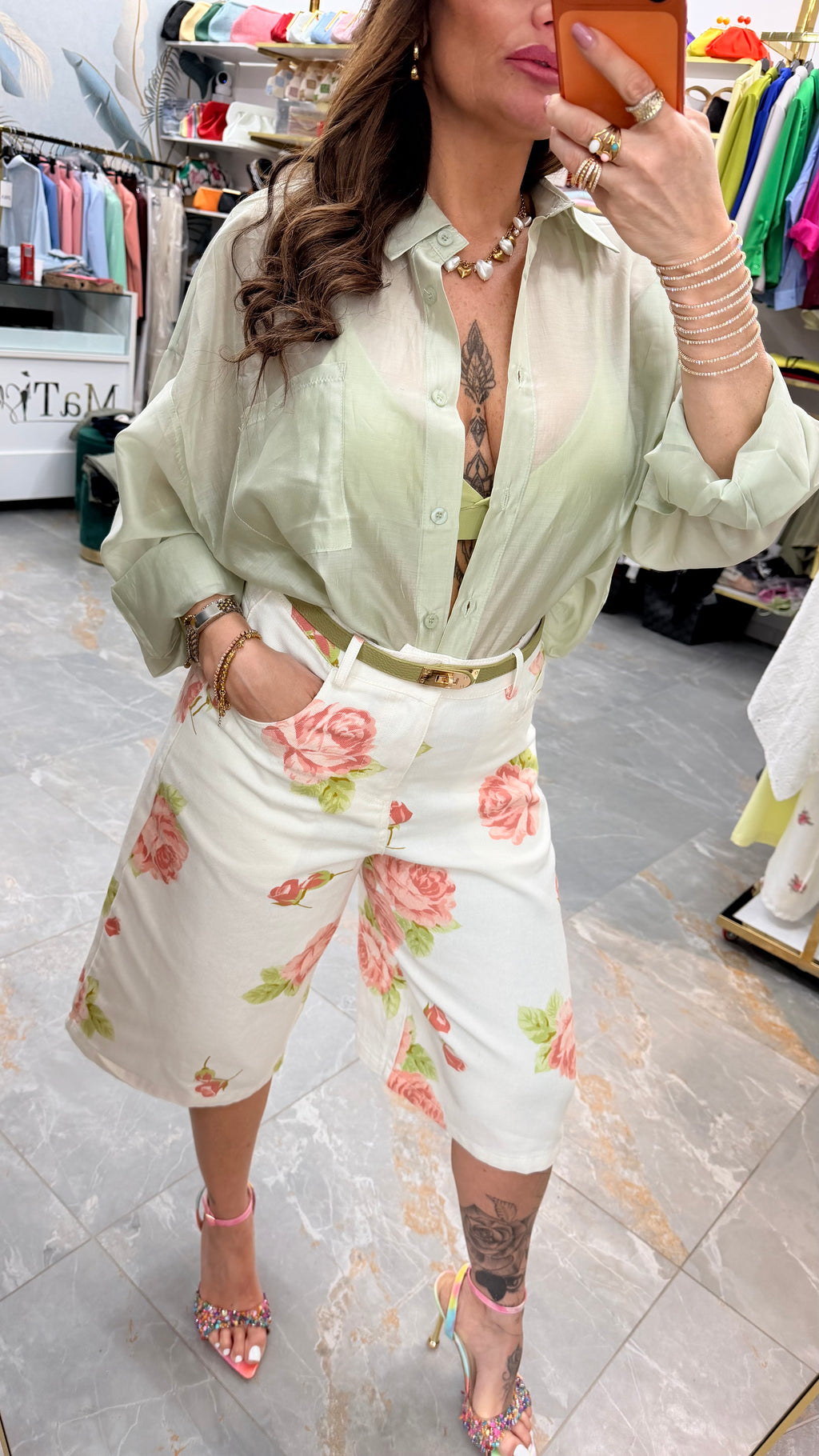 CAMICIA VELATA
