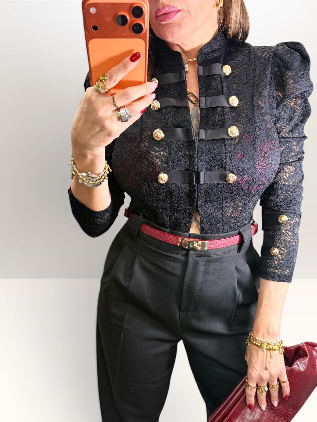 BLUSA MARINETTE BLACK