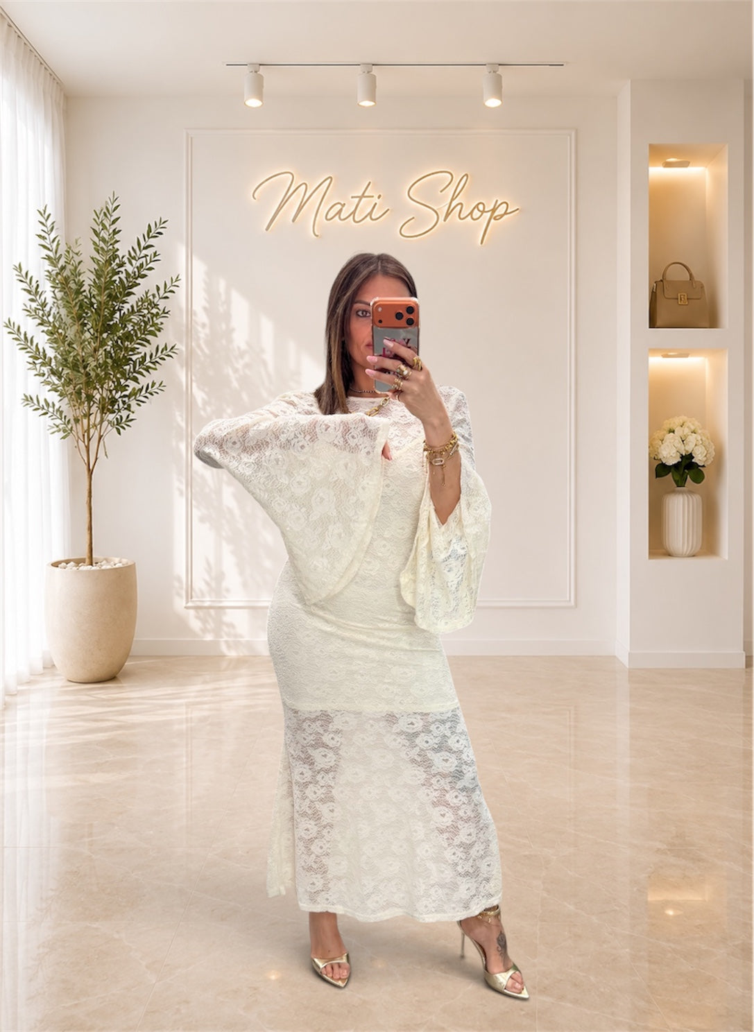 DRESS ARIELLE BIANCO