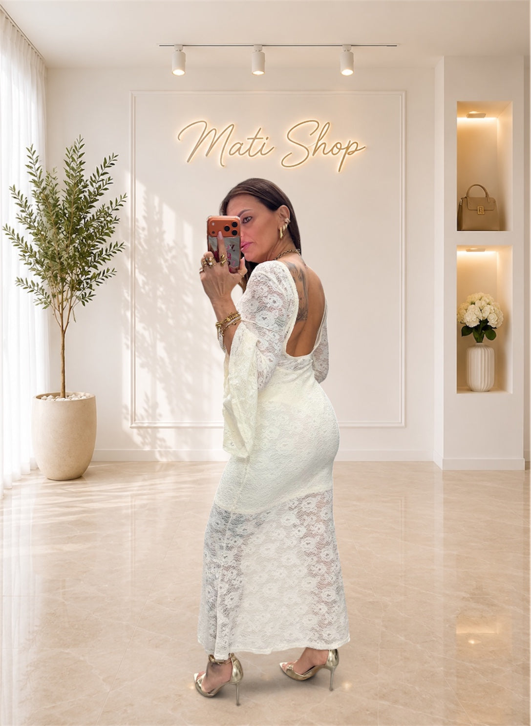 DRESS ARIELLE BIANCO