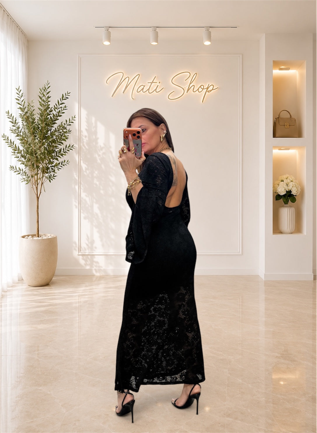 DRESS ARIELLE NERO